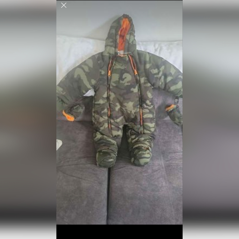 9-12 month old snow suit